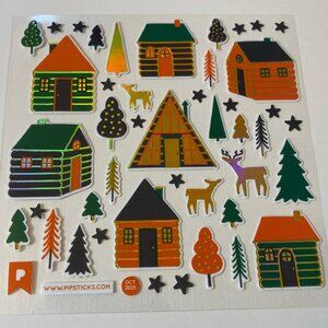 Pipsticks Outdoors Cabin Stickers